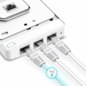 Access Point Wi-fi 6 Gigabit Ax1800 Montavel Em Parede Eap615 Wall Smb