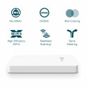 Access Point Wi-fi 6 Gigabit Ax1800 Montavel Em Parede Eap615 Wall Smb