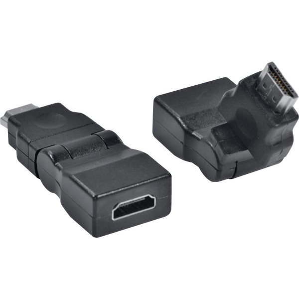 Adaptador Hdmi Femea X Hdmi Macho 360º  Ahhf-a360 - PC / 5