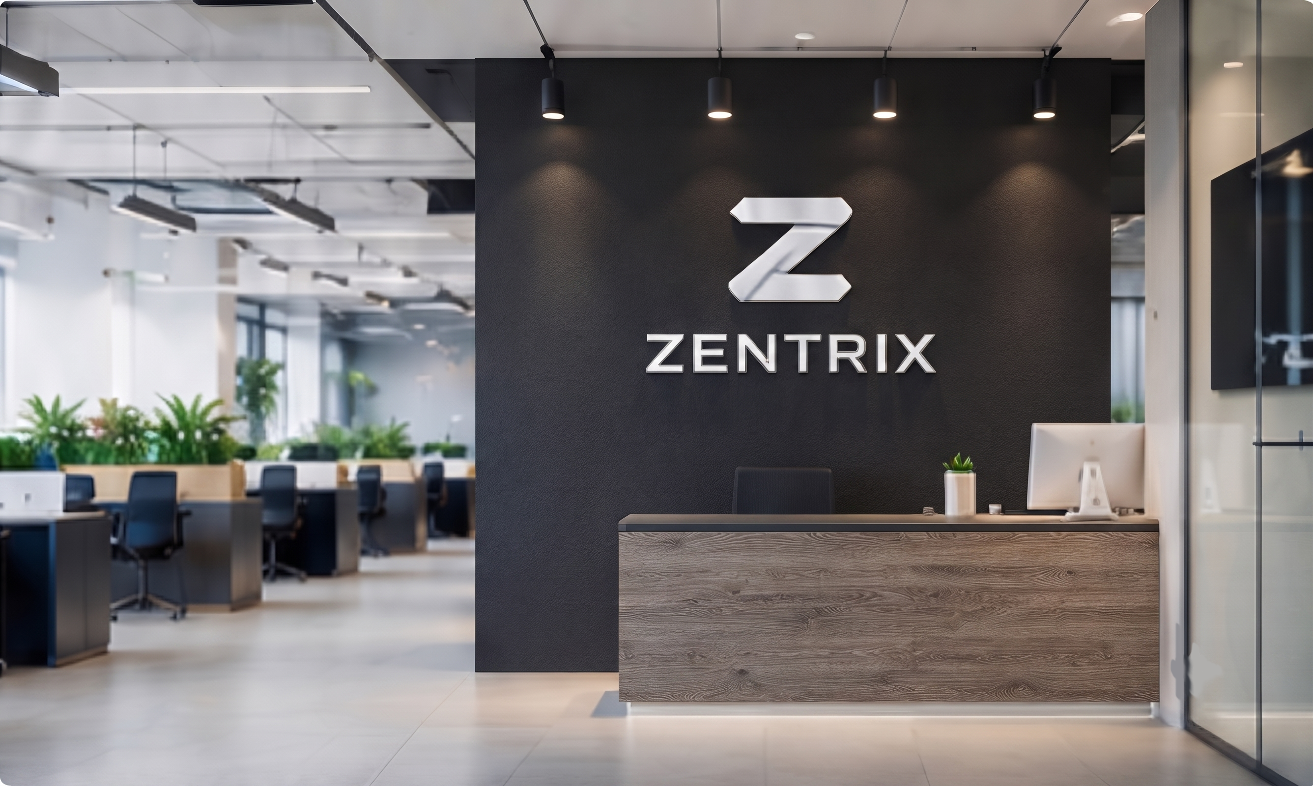 Imagem do escritório da Zentrix